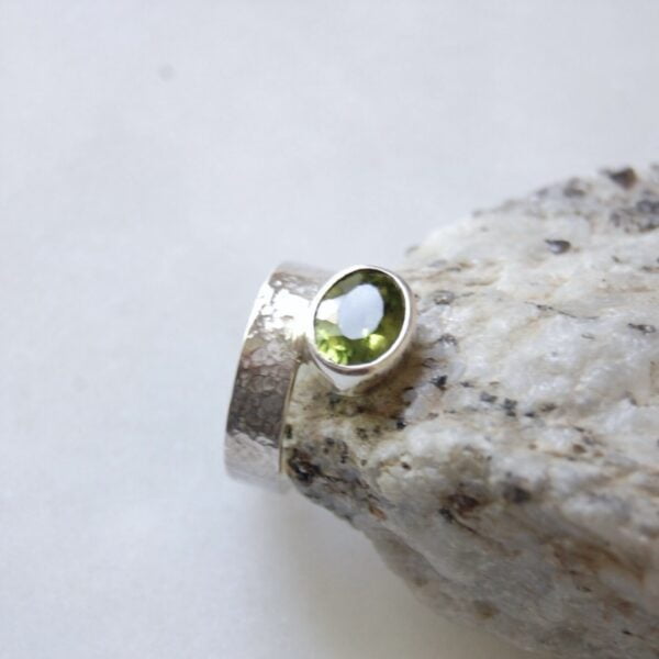 Peridot Sterling Silver Ring - Image 2