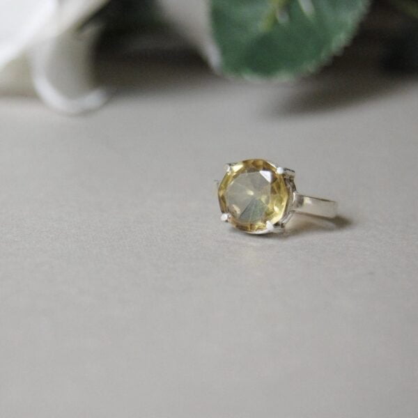 Citrine Sterling Silver Ring - Image 3