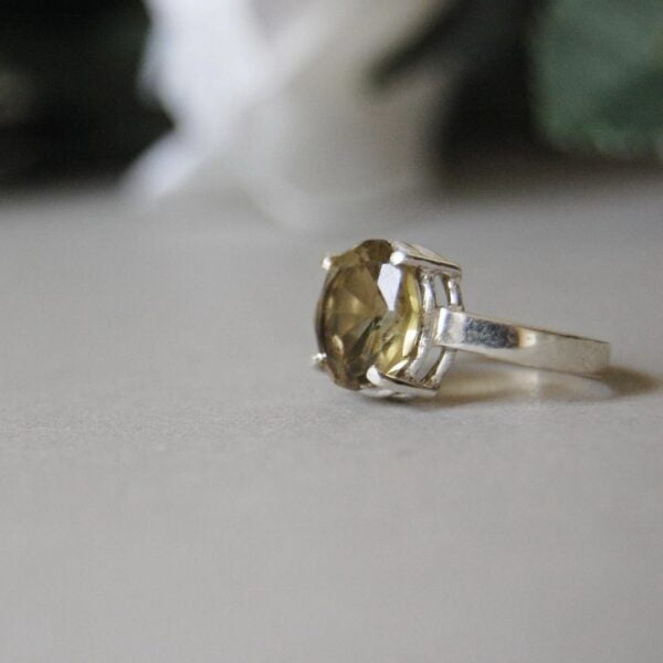 Citrine Sterling Silver Ring - Image 2