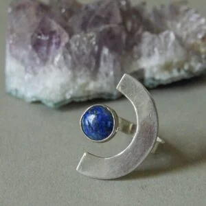 Lapis Lazuli Sterling Silver Ring