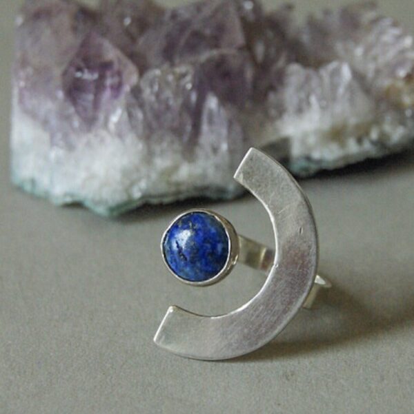 Lapis Lazuli Sterling Silver Ring