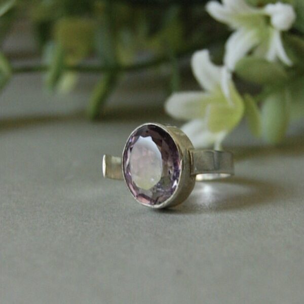 Amethyst Sterling Silver Ring