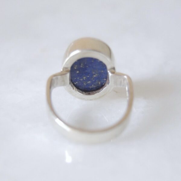 Lapis Lazuli Sterling Silver Ring - Image 3