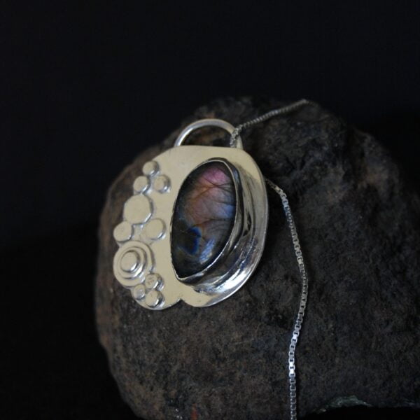 Labradorite Sterling Silver Pendent - Image 2