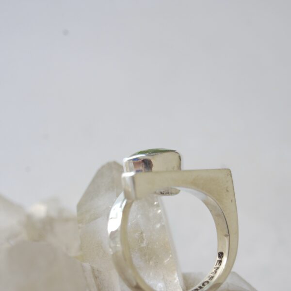 Peridot Sterling Silver Ring - Image 6