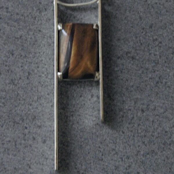 Tiger’s Eye Sterling Silver Pendant - Image 4