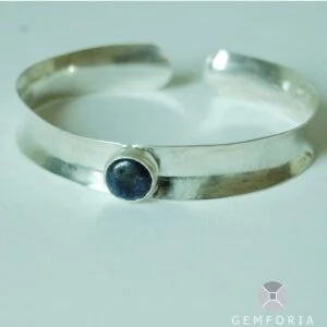 Lapis Lazuli Sterling Silver Cuff