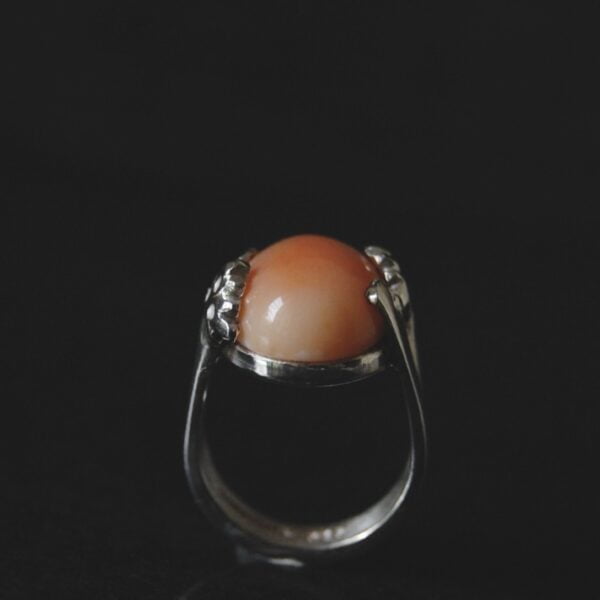 Agate (Aqeeq) Sterling Silver Ring - Image 3