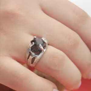Wild Garnet Ring
